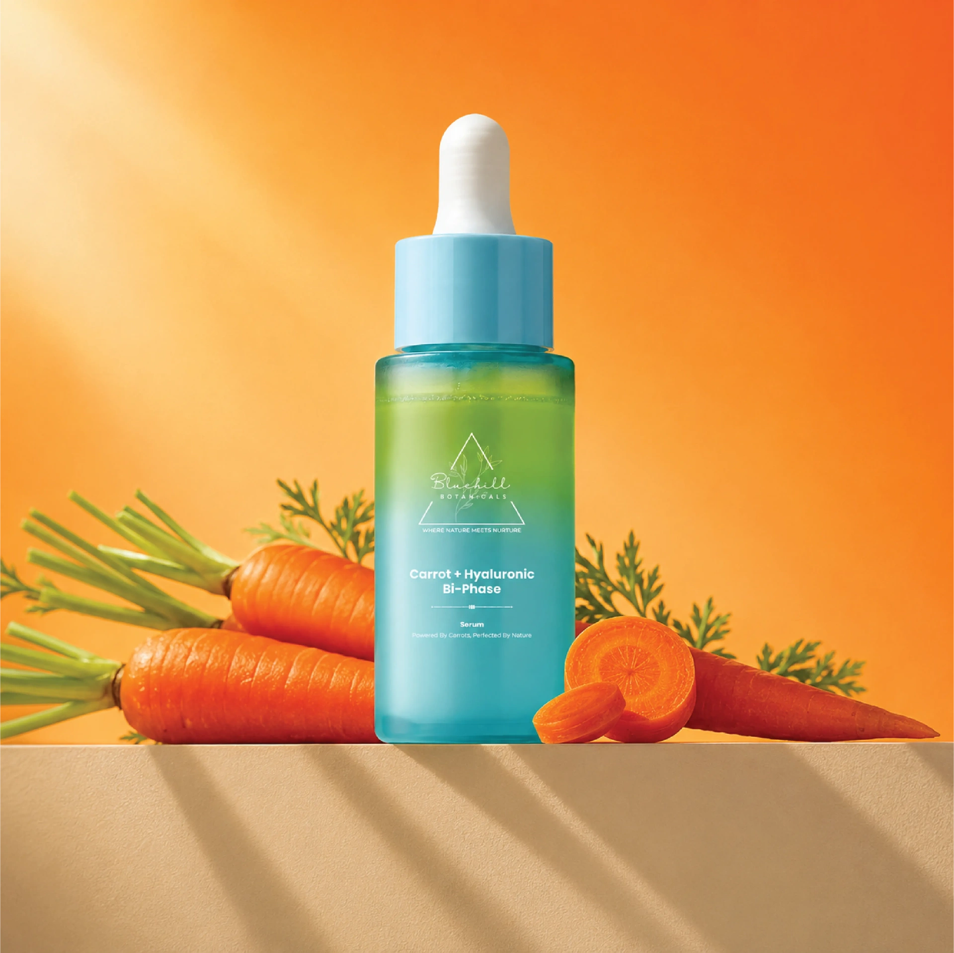 Carrot & Hyaluronic Bi-Phase Serum — included in Glow Reset Kit