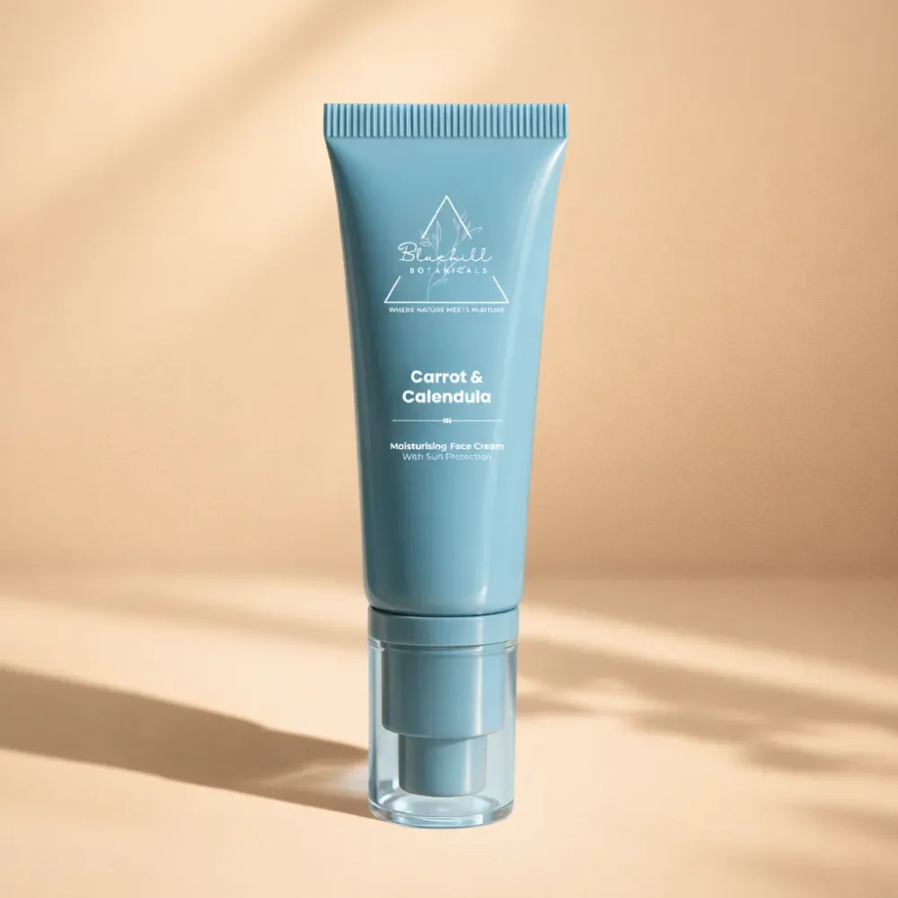 Carrot & Calendula Face Cream for Daily Moisture, Comfort & Sun Protection