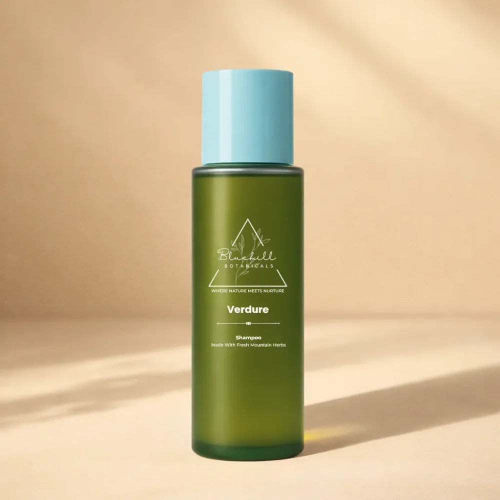 Verdure Shampoo for Gentle Cleansing, Hair Strength & Scalp Balance with Biotin & Rice Bran Oil