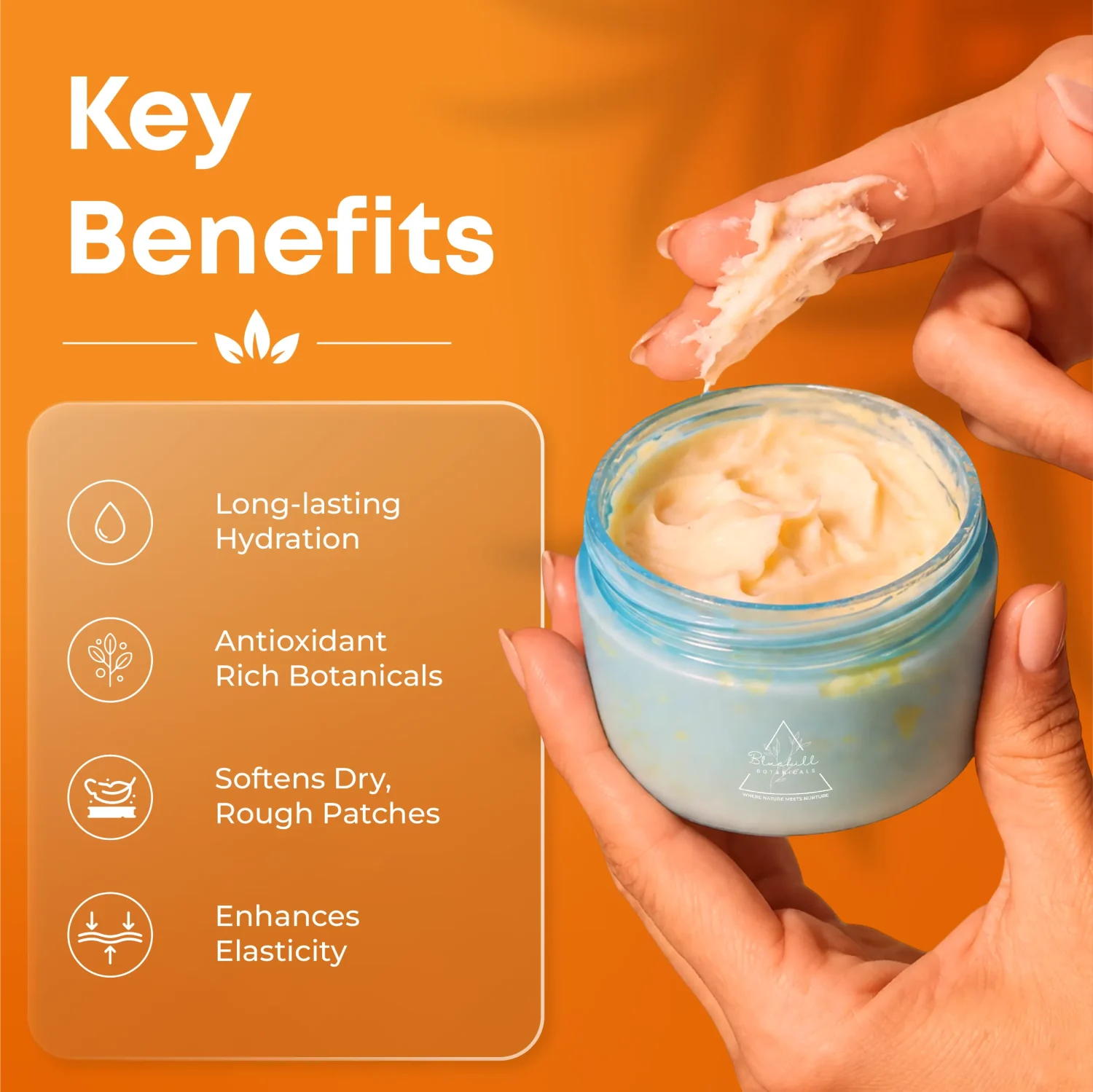 Carrot Cake Body Butter for Deep Moisture, Soft Skin & Daily Comfort with Carrot & Shea Butter