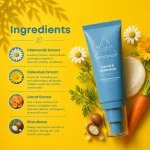 Carrot & Calendula Face Cream for Daily Moisture, Comfort & Sun Protection