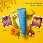 Carrot & Calendula Face Cream for Daily Moisture, Comfort & Sun Protection